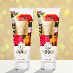 🆕Bath & Body Works Brightest Bloom Moisturizing Body Wash Bundle/Lot